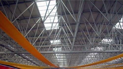 老河口盘点螺栓球网架构件施工前的检验工作